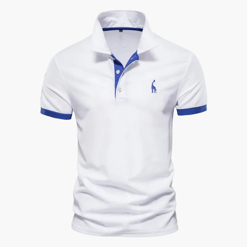 Elegante herenspolo in ontspannen stijl voor dagelijks gebruik en vrije tijd