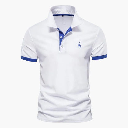 Elegante herenspolo in ontspannen stijl voor dagelijks gebruik en vrije tijd