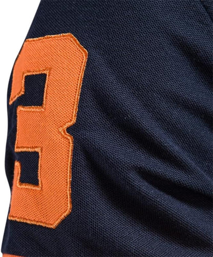 Elegante herenspolo in ontspannen stijl voor dagelijks gebruik en vrije tijd