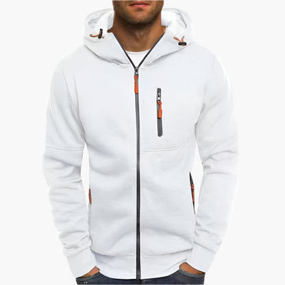 Veste à Capuche Homme Style Sport Décontracté pour Extérieur et Loisirs