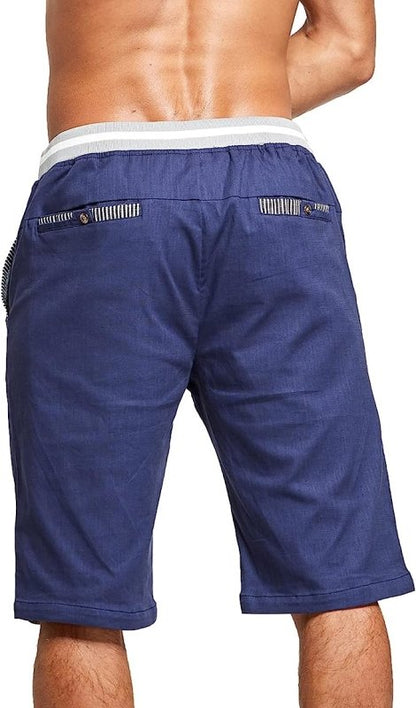 Casual knee-length shorts for men – Leisure style, perfect for summer