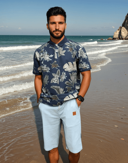 Casual knee-length shorts for men – Leisure style, perfect for summer