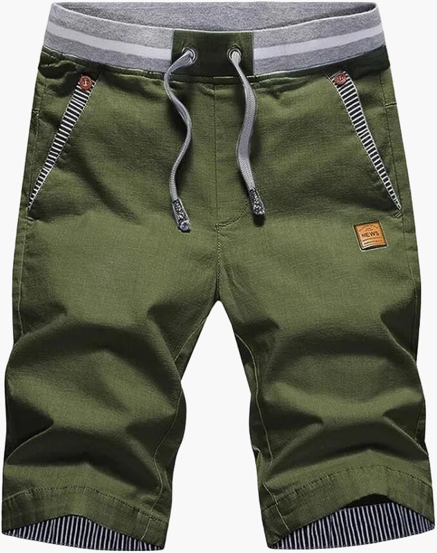 Casual knee-length shorts for men – Leisure style, perfect for summer