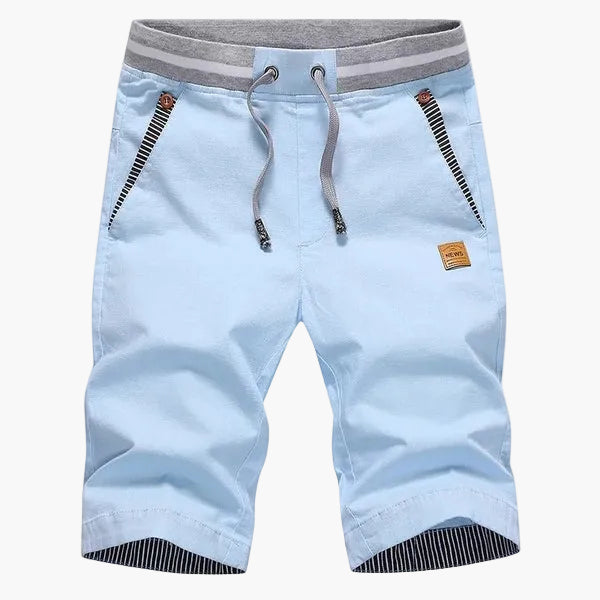 Casual knee-length shorts for men – Leisure style, perfect for summer