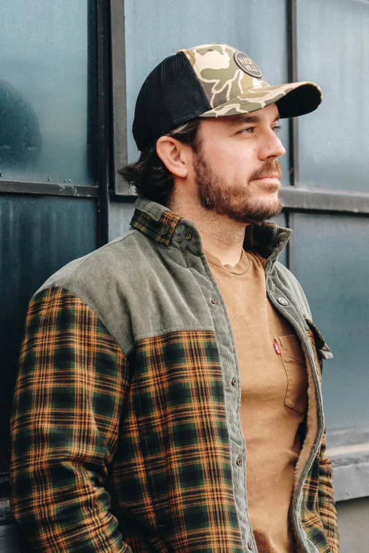 Veste chemise homme style bûcheron polaire pour activités extérieures et loisirs