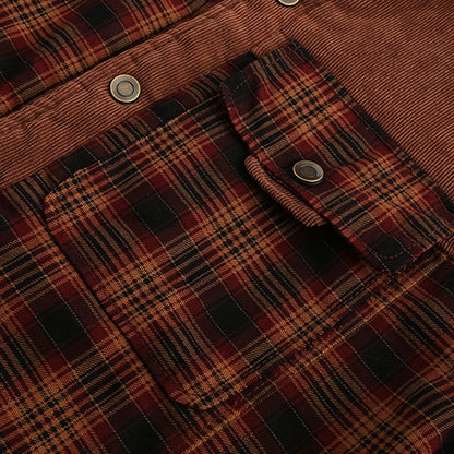 Veste chemise homme style bûcheron polaire pour activités extérieures et loisirs