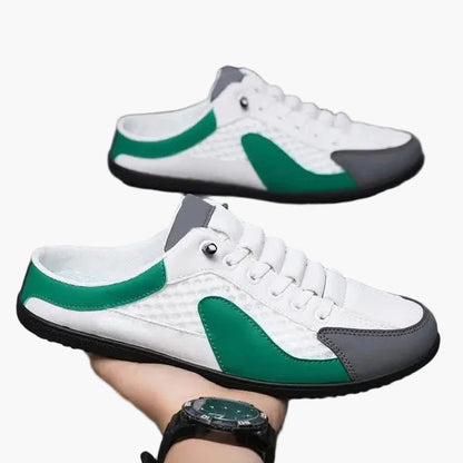 Casual slip-on men's clogs in sneaker style – Perfect for holidays and everyday wear