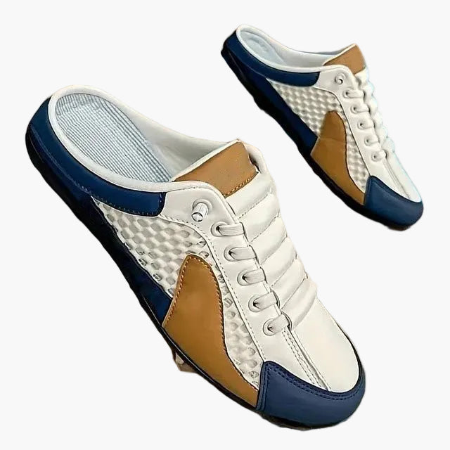 Casual slip-on men's clogs in sneaker style – Perfect for holidays and everyday wear