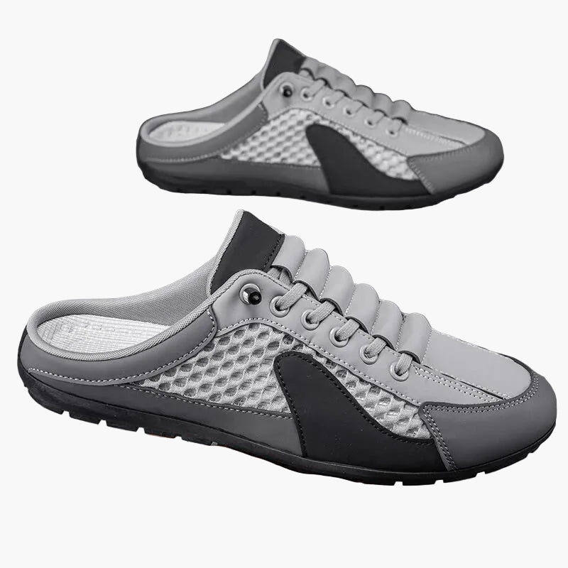 Casual slip-on men's clogs in sneaker style – Perfect for holidays and everyday wear