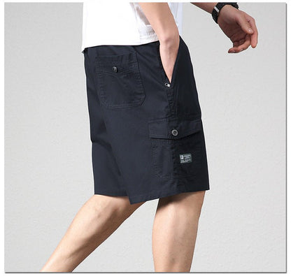 Casual cargo shorts for men with zipped pockets – Beach and holiday style