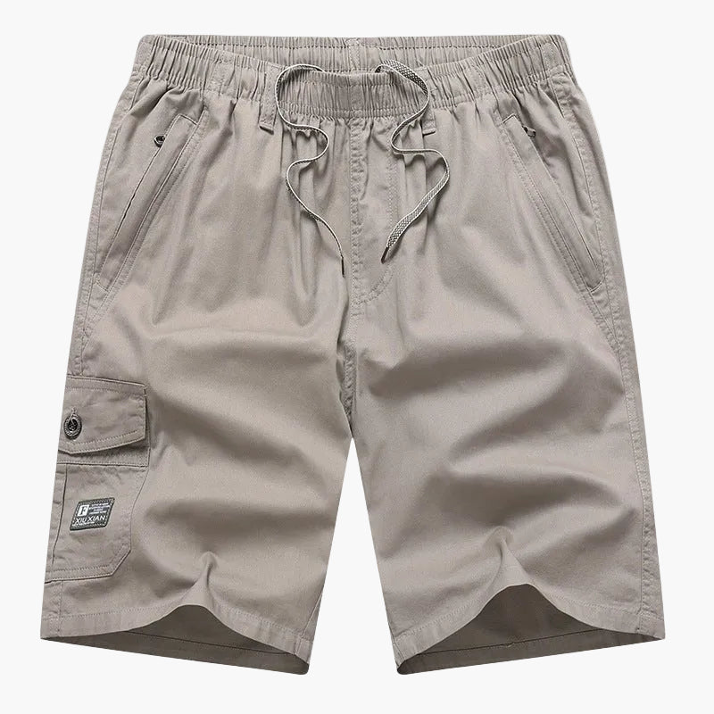 Casual cargo shorts for men with zipped pockets – Beach and holiday style