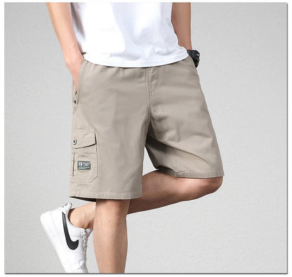 Casual cargo shorts for men with zipped pockets – Beach and holiday style