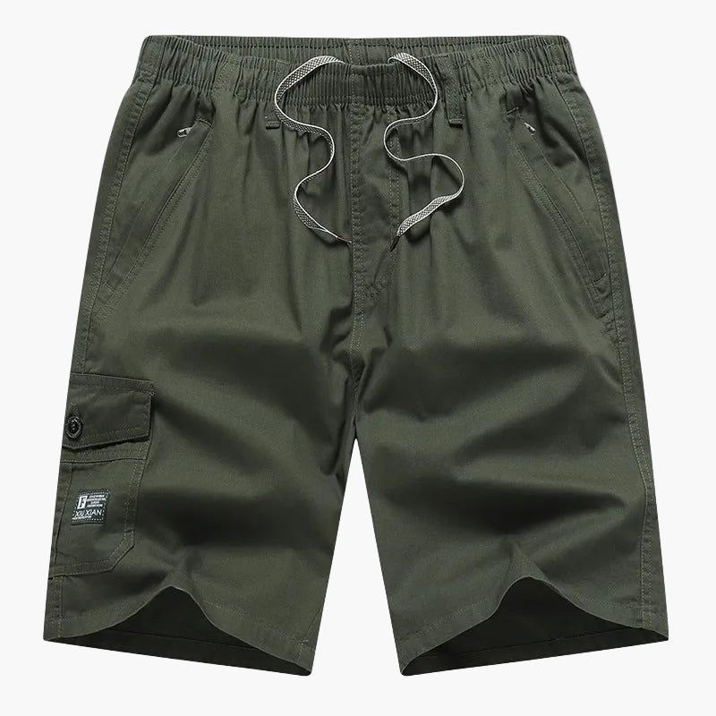 Casual cargo shorts for men with zipped pockets – Beach and holiday style