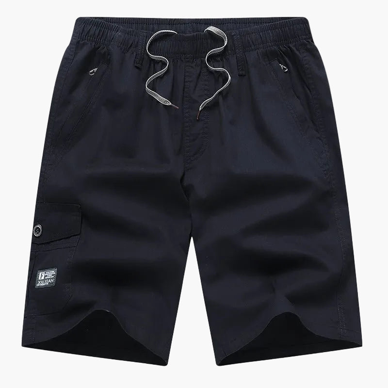 Casual cargo shorts for men with zipped pockets – Beach and holiday style