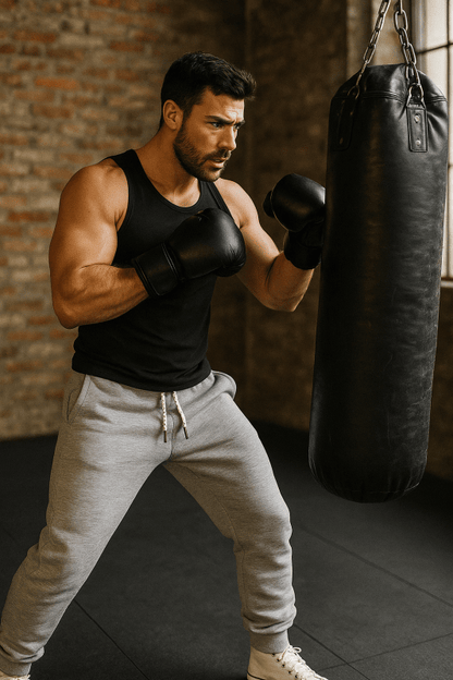 Men's casual sweatpants for sports and relaxation