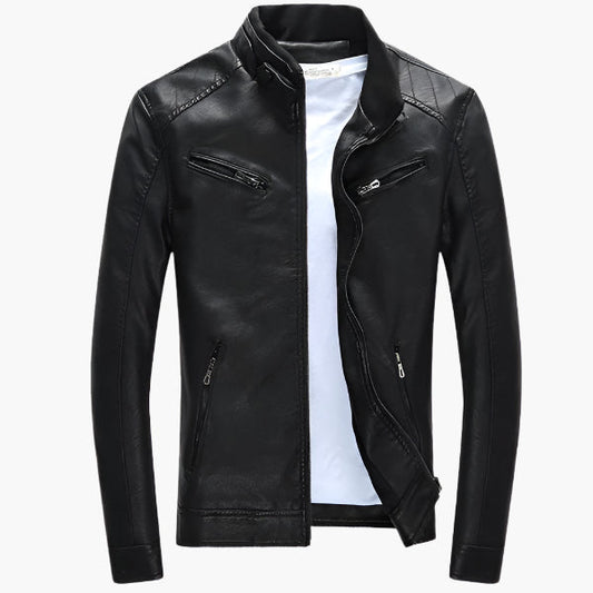 Blouson Homme Style Biker Urbain Polyvalent pour Sorties et Quotidien
