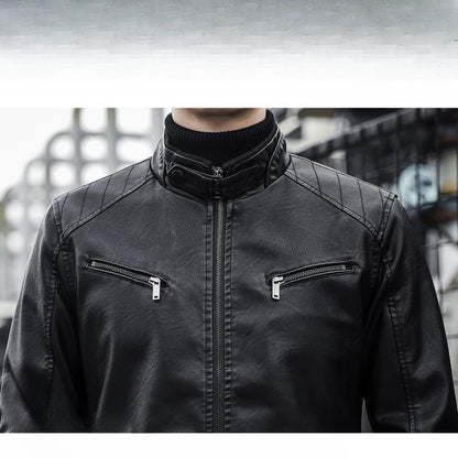 Blouson Homme Style Biker Urbain Polyvalent pour Sorties et Quotidien