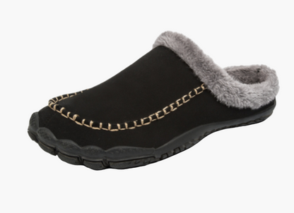 Pantoufles confort homme style mocassin intérieur extérieur semelle antidérapante