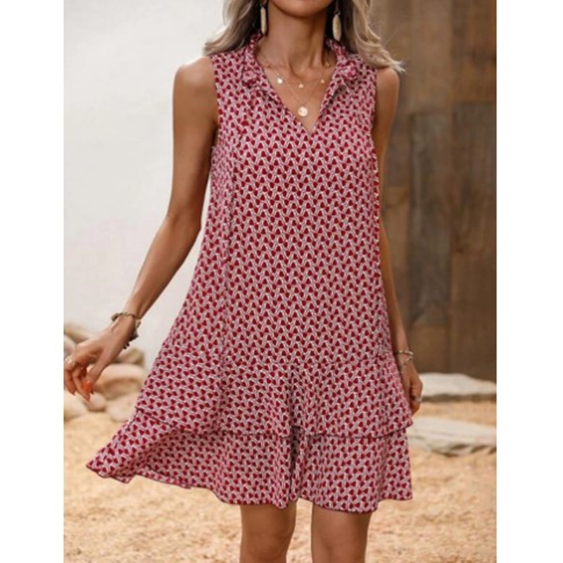 Taylor™ - Robe Chemise Sans Manches