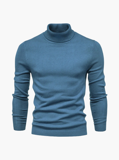 Pull à Col Roulé Élégant pour Homme – Style Moderne et Polyvalent