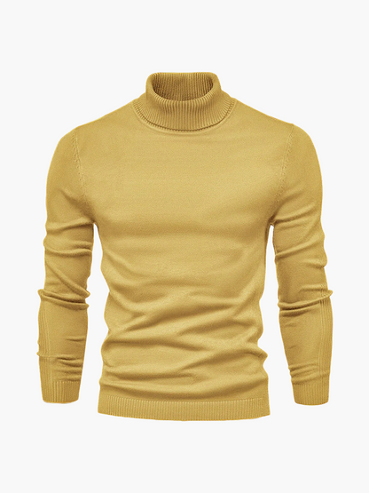 Pull à Col Roulé Élégant pour Homme – Style Moderne et Polyvalent