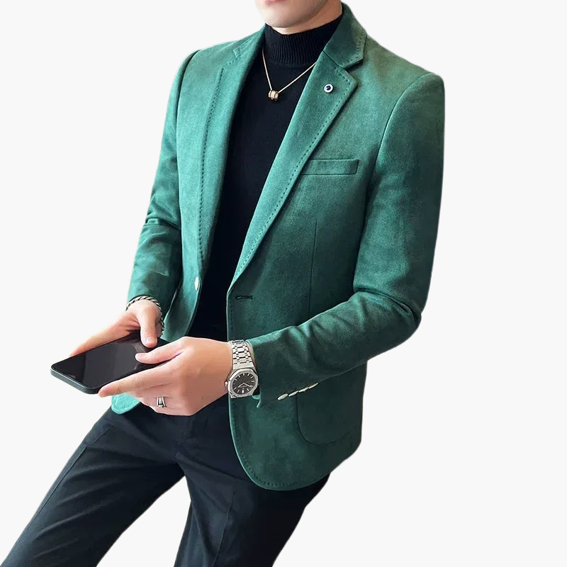 Blazer de Costume Homme Élégant Style Moderne pour Affaires et Soirées