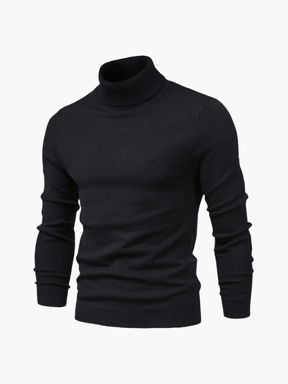 Pull à Col Roulé Élégant pour Homme – Style Moderne et Polyvalent