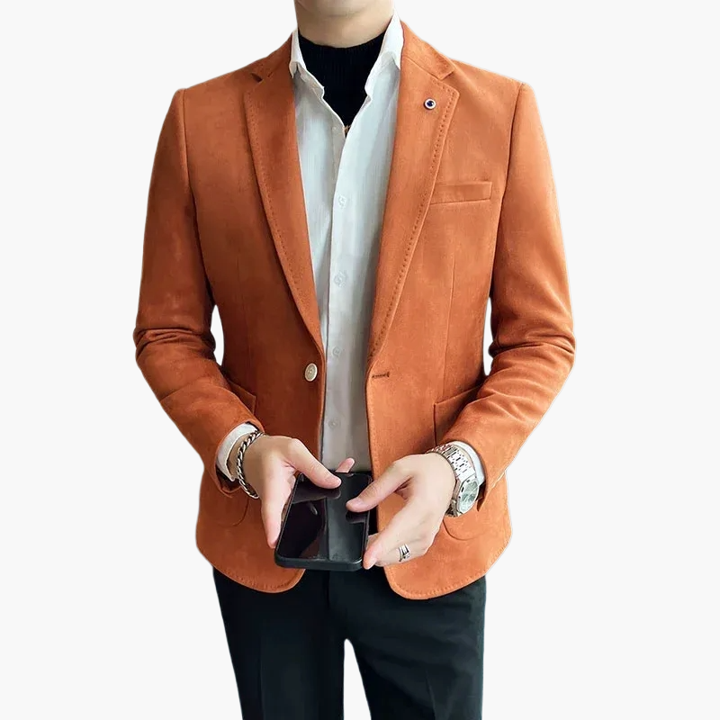 Blazer de Costume Homme Élégant Style Moderne pour Affaires et Soirées