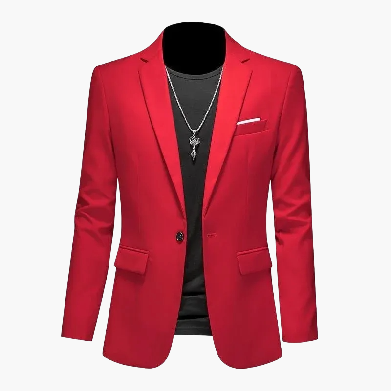 Blazer décontracté élégant pour homme, style urbain, parfait pour sorties et occasions spéciales