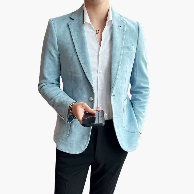 Blazer de Costume Homme Élégant Style Moderne pour Affaires et Soirées