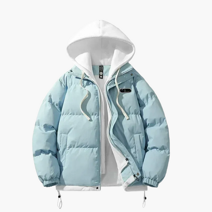 Veste doudoune décontractée à capuche pour homme – Style urbain et confort quotidien