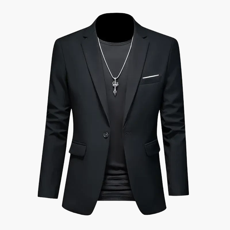 Blazer décontracté élégant pour homme, style urbain, parfait pour sorties et occasions spéciales
