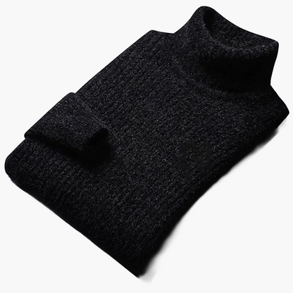 Pull à Col Montant Style Décontracté pour Homme – Élégance Moderne et Confort au Quotidien