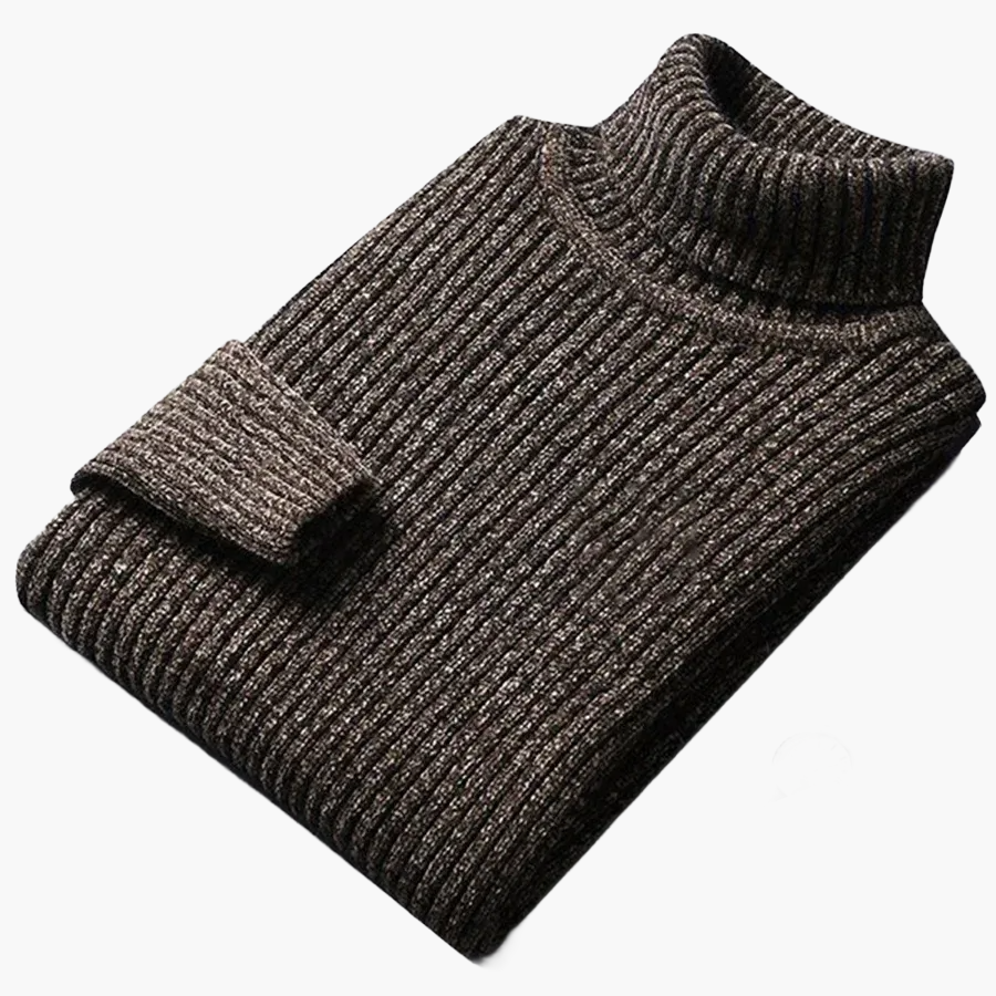 Pull à Col Montant Style Décontracté pour Homme – Élégance Moderne et Confort au Quotidien