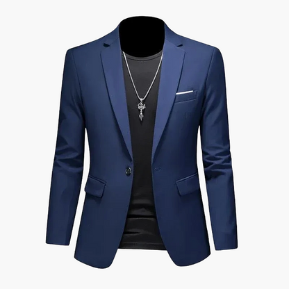 Blazer décontracté élégant pour homme, style urbain, parfait pour sorties et occasions spéciales