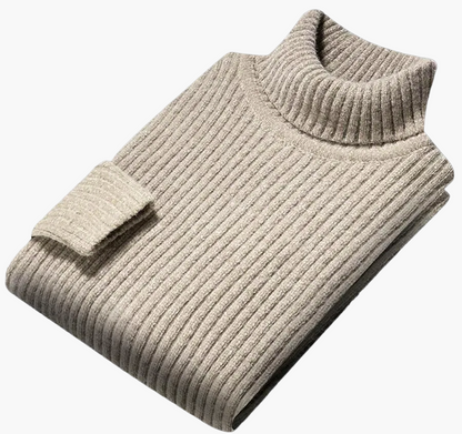 Pull à Col Montant Style Décontracté pour Homme – Élégance Moderne et Confort au Quotidien