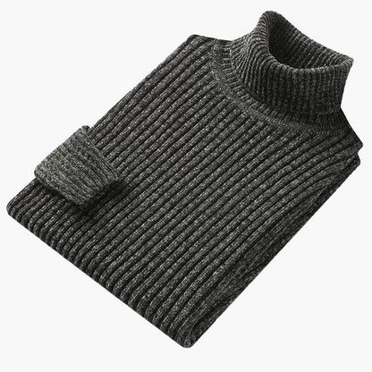 Pull à Col Montant Style Décontracté pour Homme – Élégance Moderne et Confort au Quotidien