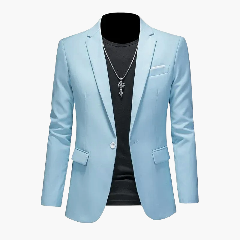 Blazer décontracté élégant pour homme, style urbain, parfait pour sorties et occasions spéciales
