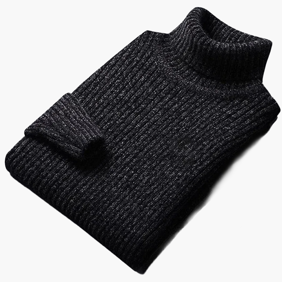 Pull à Col Montant Style Décontracté pour Homme – Élégance Moderne et Confort au Quotidien