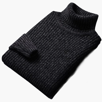 Pull à Col Montant Style Décontracté pour Homme – Élégance Moderne et Confort au Quotidien