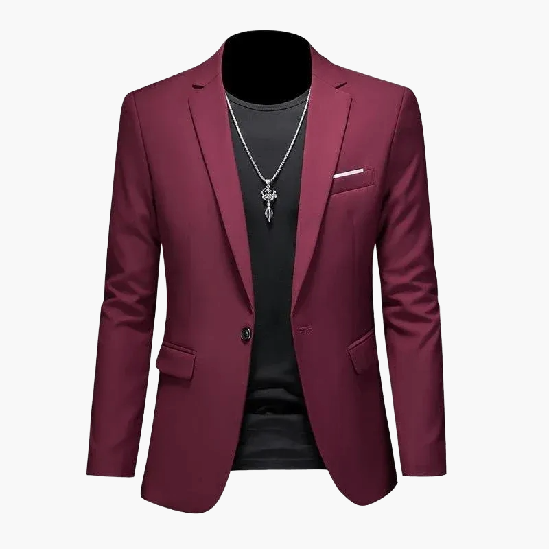 Blazer décontracté élégant pour homme, style urbain, parfait pour sorties et occasions spéciales
