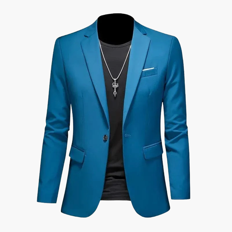Blazer décontracté élégant pour homme, style urbain, parfait pour sorties et occasions spéciales