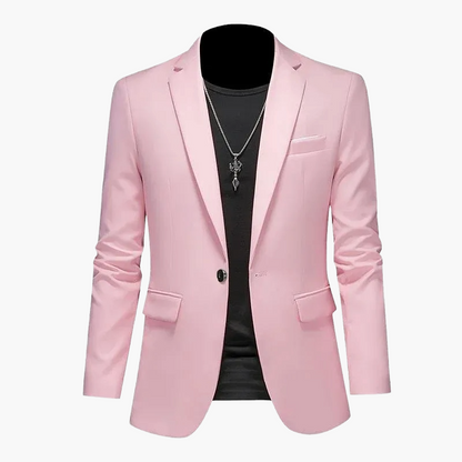 Blazer décontracté élégant pour homme, style urbain, parfait pour sorties et occasions spéciales