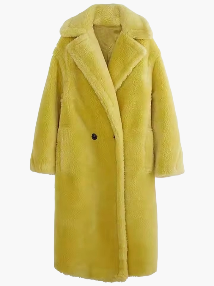 Manteau long femme style urbain élégant – Coupe oversize tendance pour l’hiver