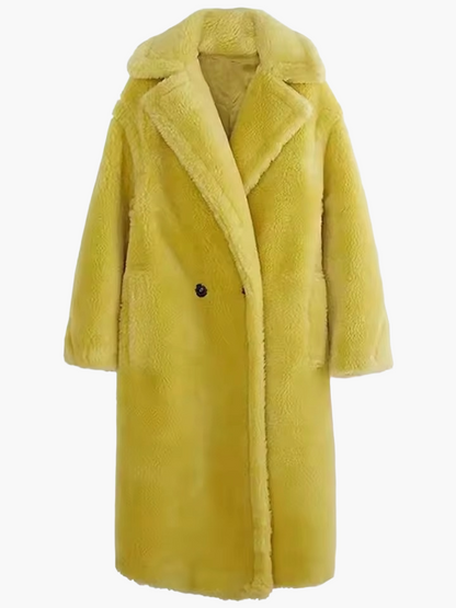 Manteau long femme style urbain élégant – Coupe oversize tendance pour l’hiver