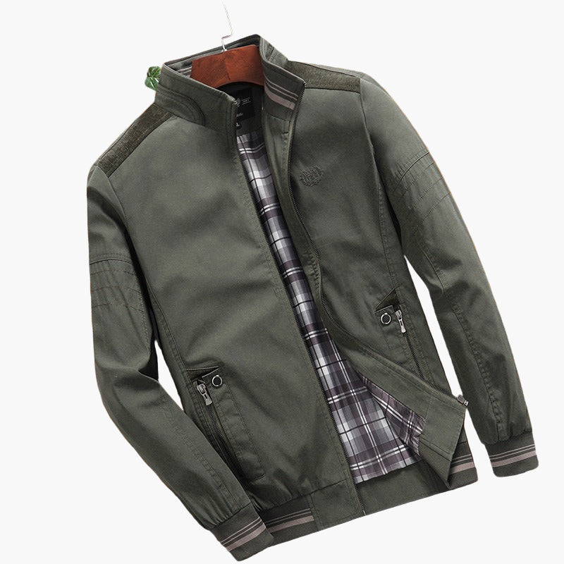 Veste bomber homme style urbain printemps-été polyvalente