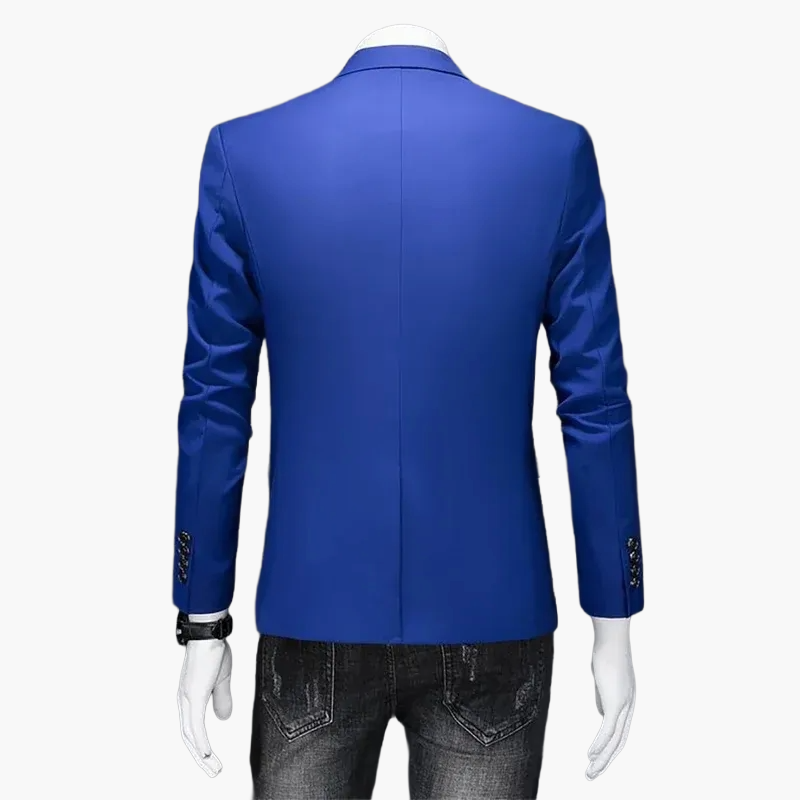 Blazer décontracté élégant pour homme, style urbain, parfait pour sorties et occasions spéciales