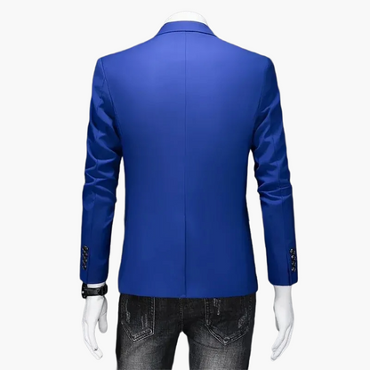 Blazer décontracté élégant pour homme, style urbain, parfait pour sorties et occasions spéciales