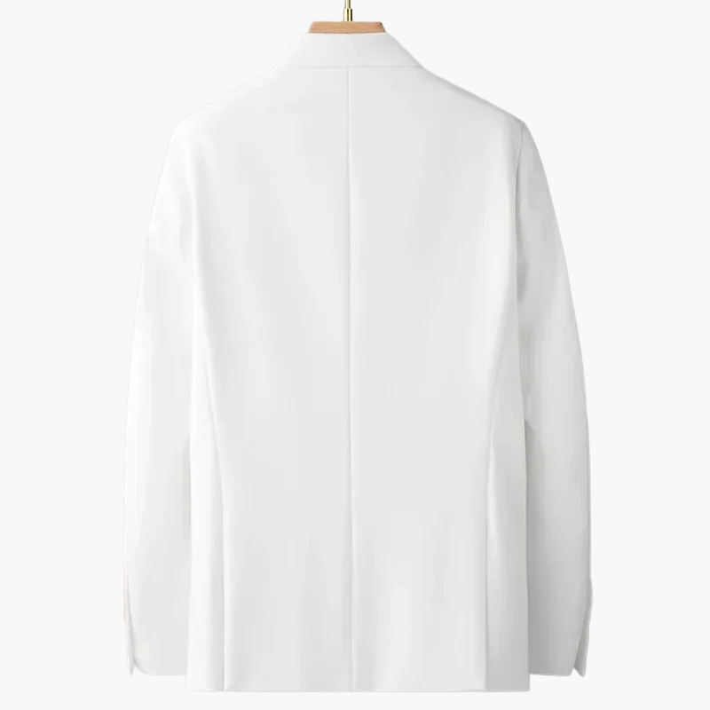 Veste de costume croisée élégante pour homme – Style formel moderne soirée ou cérémonie