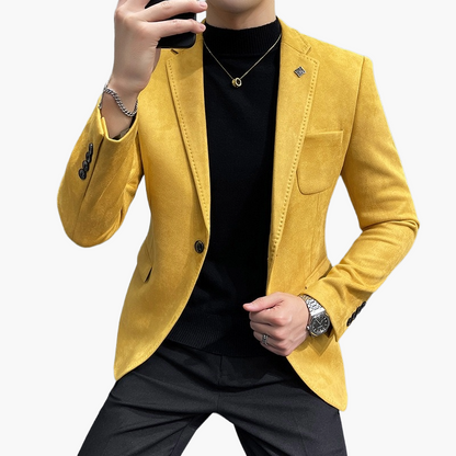 Veste de costume homme élégante style moderne pour affaires et occasions formelles